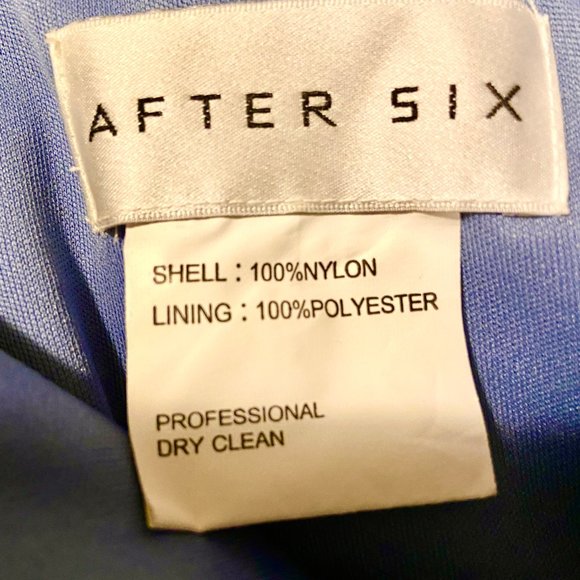 After Six Larkspur Blue Bridesmaid Dress - Picture 4 of 4